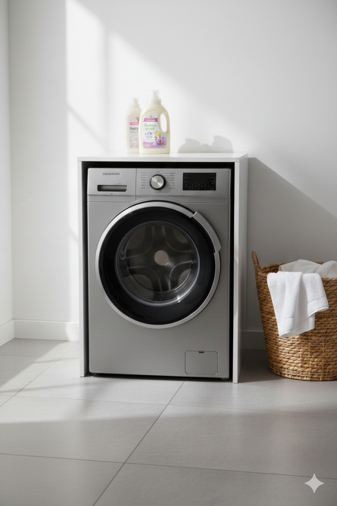 Aden Çamaşır ve Kurutma Makine Dolabı,Banyo Mobilyası