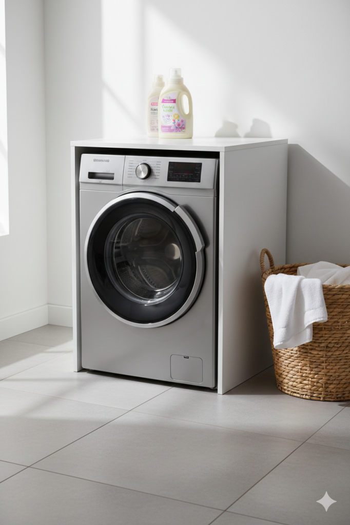 Aden Çamaşır ve Kurutma Makine Dolabı,Banyo Mobilyası