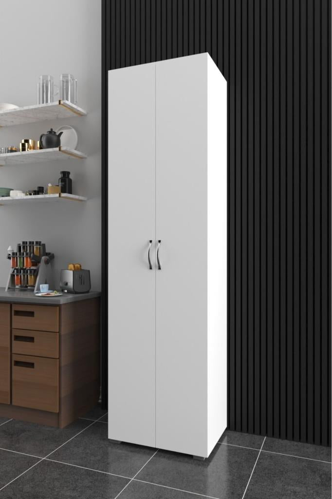 Çok Amaçlı Dolap Mutfak Banyo Balkon Kiler 8 Raflı Dolap