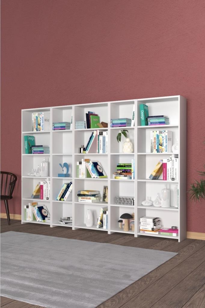 Kzy 240cm Mıra Kitaplık